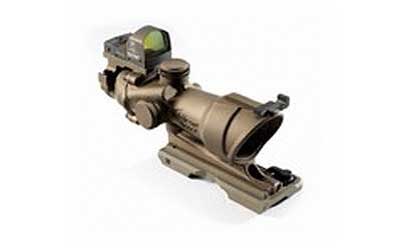 Trijicon ACOG ECOS Rifle Scope 4X 32 Amber Crosshair TA01-ECOS | Black ...