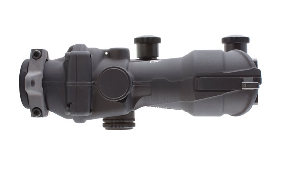 Trijicon Trijicon ACOG 4x32 Scope with Amber Center Illumination for M4A1 â€“ includes Flat Top Adapter, Back