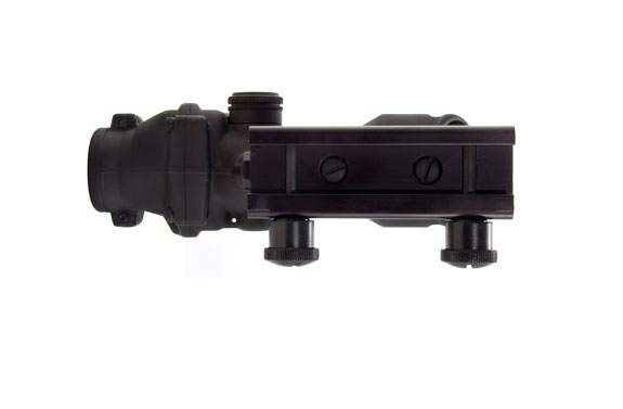 Trijicon Trijicon ACOG 4x32 Scope with Amber Center Illumination for M4A1 â€“ includes Flat Top Adapter, Back