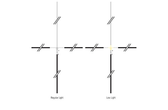 Trijicon Trijicon ACOG 4x32 Scope, Center Illuminated Amber Crosshair .223 Ballistic Reticle, 3.25 MOA RMR Si