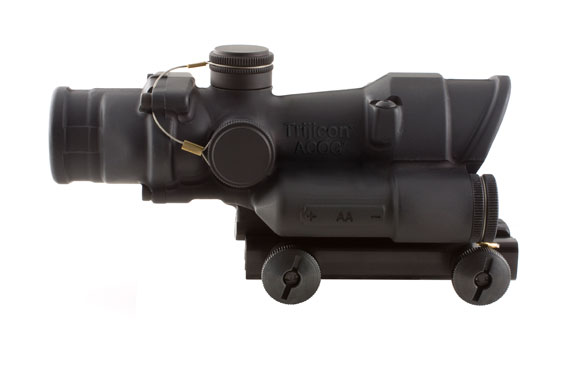 Trijicon Trijicon ACOG 4x32 LED Scope, Battery Illuminated Red Crosshair .223 Ballistic Reticle with  TA51 Mo