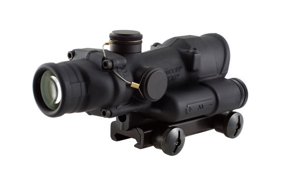 Trijicon Trijicon ACOG 4x32 LED Scope, Battery Illuminated Red Crosshair .223 Ballistic Reticle with  TA51 Mo