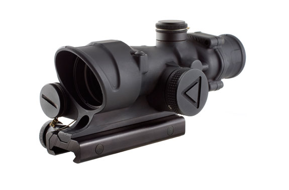 Trijicon Trijicon ACOG 4x32 LED Scope, Battery Illuminated Red Crosshair .223 Ballistic Reticle with  TA51 Mo