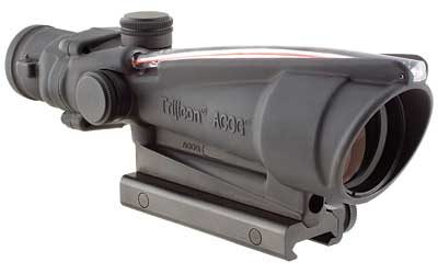 Trijicon Trijicon ACOG 3.5x35 Scope, Dual Illuminated Red Horseshoe .223 Ballistic Reticle with  TA51 Mount