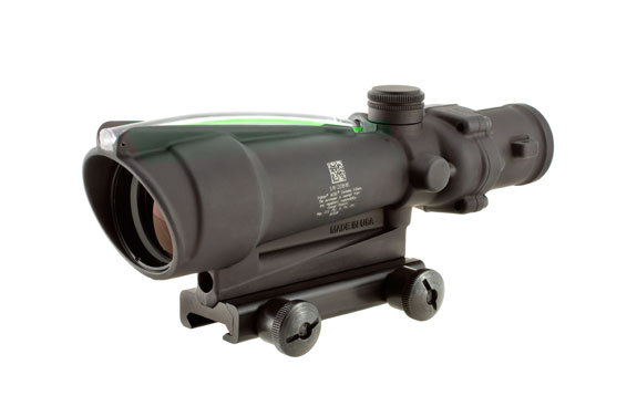 Trijicon Trijicon ACOG 3.5x35 Scope, Dual Illuminated Green Horseshoe .223 Ballistic Reticle with  TA51 Mount