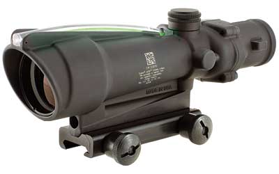 Trijicon Trijicon ACOG 3.5x35 Scope, Dual Illuminated Green Horseshoe .223 Ballistic Reticle with  TA51 Mount