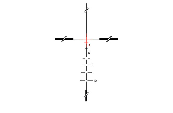 Trijicon Trijicon ACOG 3.5x35 Scope, Dual Illuminated Red Crosshair .223 Ballistic Reticle with  TA51 Mount