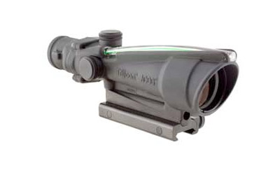 Trijicon ACOG 3.5x35 Scope, Dual Illuminated Green Crosshair .223 Ballistic Reticle with  TA51 Mount