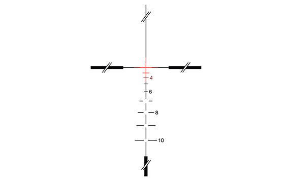 Trijicon Trijicon ACOG 3.5x35 Scope, Dual Illuminated Red Crosshair .223 Ballistic Reticle, 3.25 MOA RMR Sigh