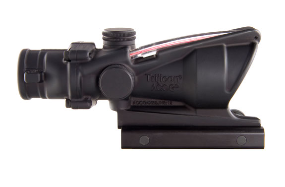 Trijicon Trijicon ACOG 4x32 Scope, Dual Illuminated Red Crosshair .223 Ballistic Reticle with  TA51 Mount