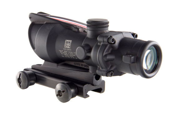 Trijicon Trijicon ACOG 4x32 Scope, Dual Illuminated Red Crosshair .223 Ballistic Reticle with  TA51 Mount