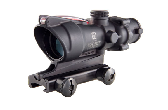 Trijicon Trijicon ACOG 4x32 Scope, Dual Illuminated Red Crosshair .223 Ballistic Reticle with  TA51 Mount