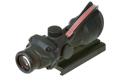 Trijicon Trijicon 4x32 ACOG, Dual Illuminated Red Chevronronronron .223 Ballistic Reticle with  TA51 Flattop 