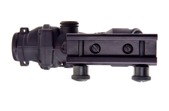 Trijicon Trijicon 4x32 ACOG, Dual Illuminated Red Chevronronronron .223 Ballistic Reticle with  TA51 Flattop 