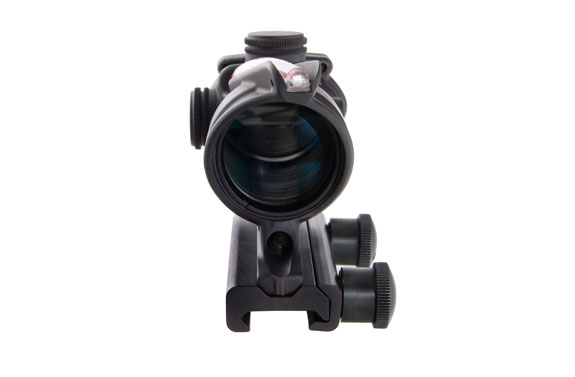 Trijicon Trijicon 4x32 ACOG, Dual Illuminated Red Chevronronronron .223 Ballistic Reticle with  TA51 Flattop 