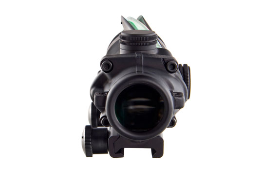 Trijicon Trijicon 4x32 ACOG, Dual Illuminated Green Chevronronronron .223 Ballistic Reticle with  TA51 Flatto