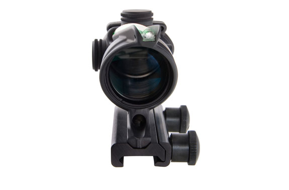 Trijicon Trijicon 4x32 ACOG, Dual Illuminated Green Chevronronronron .223 Ballistic Reticle with  TA51 Flatto