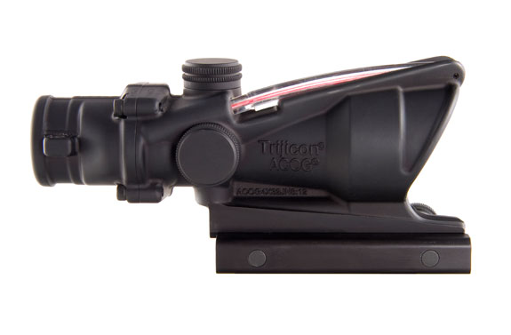 Trijicon Trijicon ACOG 4x32 Scope with Red Horseshoe/Dot Reticle and M4 BDC with  TA51 Mount