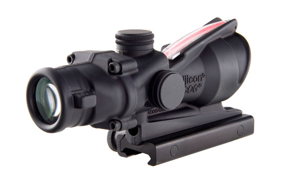 Trijicon Trijicon ACOG 4x32 Scope with Red Horseshoe/Dot Reticle and M4 BDC with  TA51 Mount