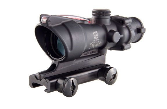 Trijicon Trijicon ACOG 4x32 Scope with Red Horseshoe/Dot Reticle and M4 BDC with  TA51 Mount