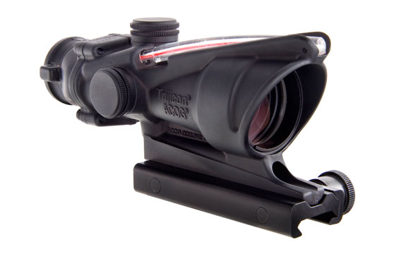 Trijicon Trijicon ACOG 4x32 Scope, Dual Illuminated Red Horseshoe / Dot 6.8 Ballistic Reticle with  TA51 Moun