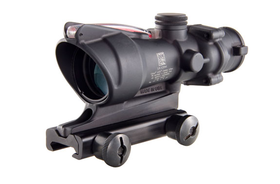 Trijicon Trijicon ACOG 4x32 Scope, Dual Illuminated Red Horseshoe / Dot 6.8 Ballistic Reticle with  TA51 Moun
