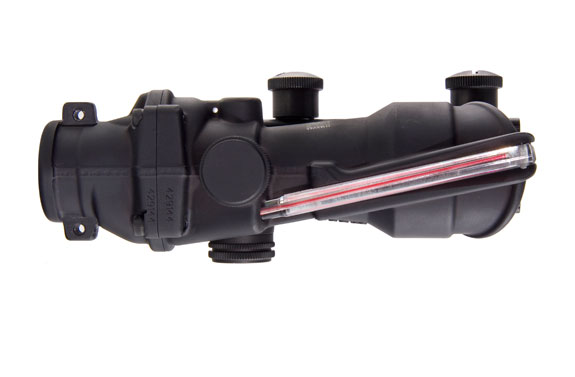 Trijicon Trijicon ACOG 4x32 Scope, Dual Illuminated Red Horseshoe / Dot 6.8 Ballistic Reticle with  TA51 Moun
