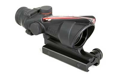 Trijicon Trijicon ACOG 4x32 Scope, Dual Illuminated Red Horseshoe / Dot 6.8 Ballistic Reticle with  TA51 Moun