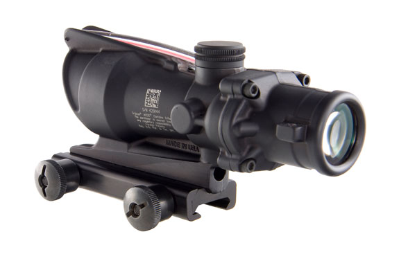 Trijicon Trijicon ACOG 4x32 Scope, Dual Illuminated Red Horseshoe / Dot 6.8 Ballistic Reticle with  TA51 Moun