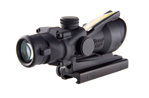 Trijicon Trijicon ACOG 4x32 Scope with Amber Horseshoe / Dot Reticle and M4 BDC with  TA51 Mount