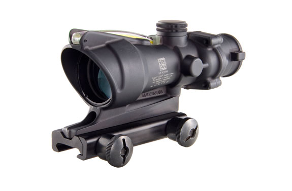 Trijicon Trijicon ACOG 4x32 Scope with Amber Horseshoe / Dot Reticle and M4 BDC with  TA51 Mount