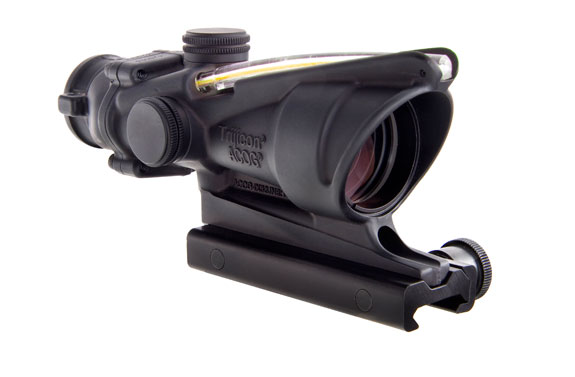 Trijicon Trijicon ACOG 4x32 Scope with Amber Horseshoe / Dot Reticle and M4 BDC with  TA51 Mount