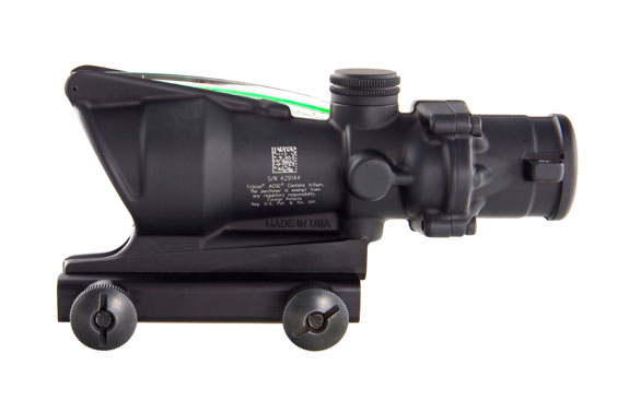 Trijicon ACOG 4x32 Scope with Green Horseshoe / Dot Reticle and M4 BDC with  TA51 Mount TA31H-G Photo 5