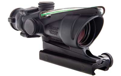 Trijicon Trijicon ACOG 4x32 Scope with Green Horseshoe / Dot Reticle and M4 BDC with  TA51 Mount