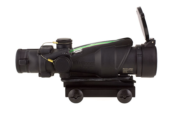 Trijicon ACOG 4x32 BAC Rifle Combat Optic (RCO)Â Scope with Green Chevron Reticle for the US Army