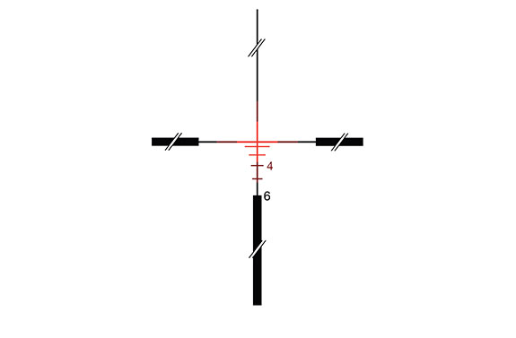 Trijicon Trijicon ACOG 4x32 Scope, Dual Illuminated Red Crosshair .223 Ballistic Reticle, 3.25 MOA RMR Sight