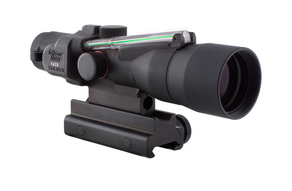 Trijicon Trijicon ACOG 3x30 Scope, Dual Illumination Green Horseshoe / Dot .223 Ballistic Reticle with  TA60 