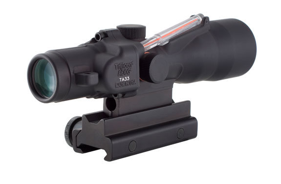 Trijicon Trijicon ACOG 3x30 Scope, Dual Illumination Red Chevronronronron .308 Ballistic Reticle with  TA60 M