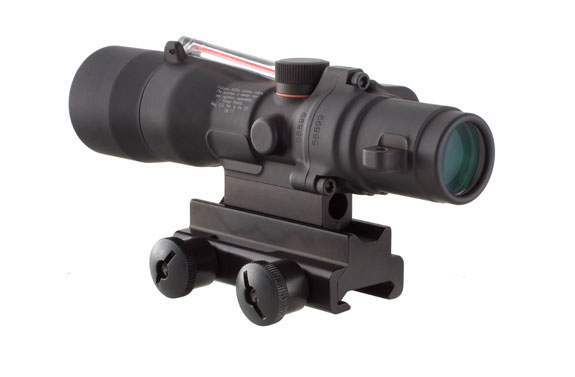 Trijicon Trijicon ACOG 3x30 Scope, Dual Illumination Red Chevronronronron .308 Ballistic Reticle with  TA60 M