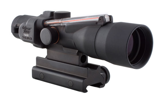 Trijicon Trijicon ACOG 3x30 Scope, Dual Illumination Red Chevronronronron .308 Ballistic Reticle with  TA60 M