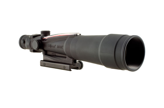 Trijicon Trijicon ACOG 5.5x50 Red Chevronronronron BAC Flattop .308 Reticle, includes Flat top adapter