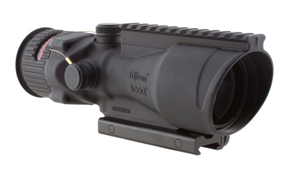 Trijicon Trijicon ACOG 6x48 Scope, Dual Illuminated Red Chevronronronron .223 Ballistic Reticle with TA75 Mou