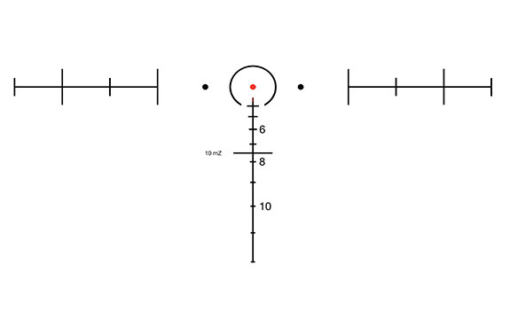 Trijicon Trijicon ACOG 6x48 Scope, Dual Illuminated Red Horseshoe .308 Ballistic Reticle with TA75 Mount and 