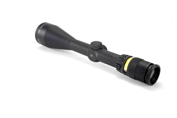 Trijicon Trijicon AccuPointÂ® 2.5-10x56 Riflescope Standard Duplex Crosshair with Amber Dot, 30mm Tube