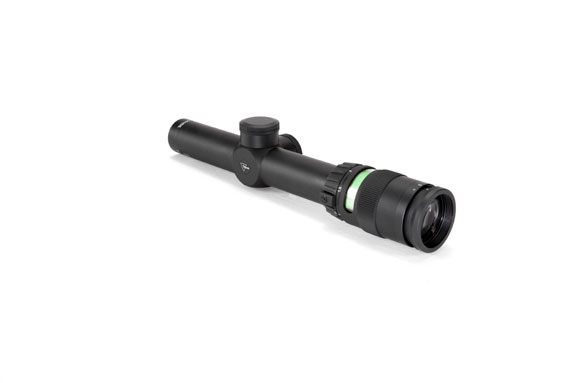 Trijicon Trijicon AccuPointÂ® 1-4x24 Riflescope German #4 Crosshair with Green Dot, 30mm Tube