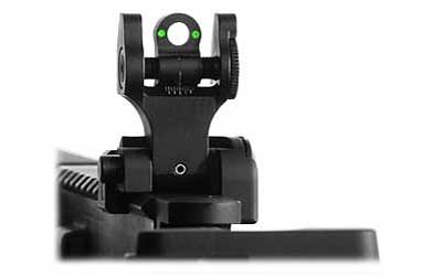 Troy Folding Rear Tritium Sight Black