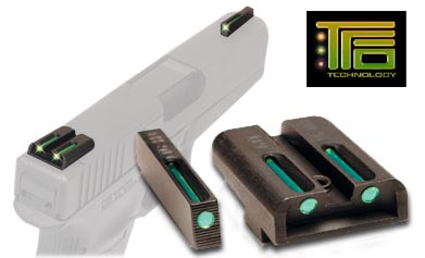 Truglo Truglo Brite-site Fiber Opt Glock High