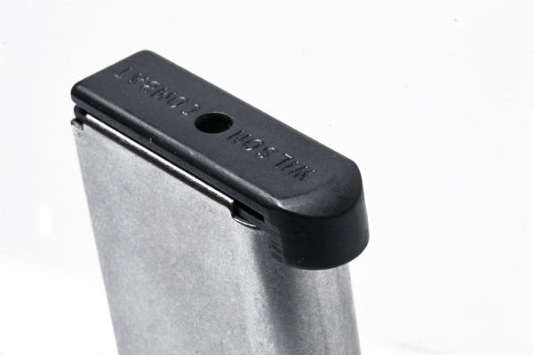 Wilson Combat Wilson Combat Base Pad, Lo-Profile Steel, Black