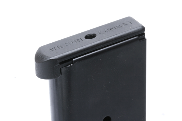 Wilson Combat Wilson Combat 1911 Magazine, .45 ACP, Full-Size, 8 Round, Lo-Profile Steel Base Pad, Black