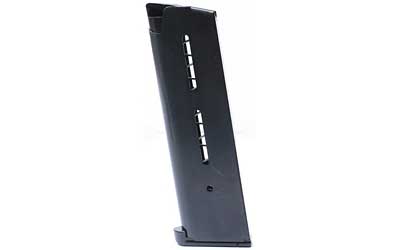 Wilson Combat 1911 Magazine, .45 ACP, Full-Size, 8 Round, Lo-Profile Steel Base Pad, Black